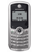 Best available price of Motorola C123 in World